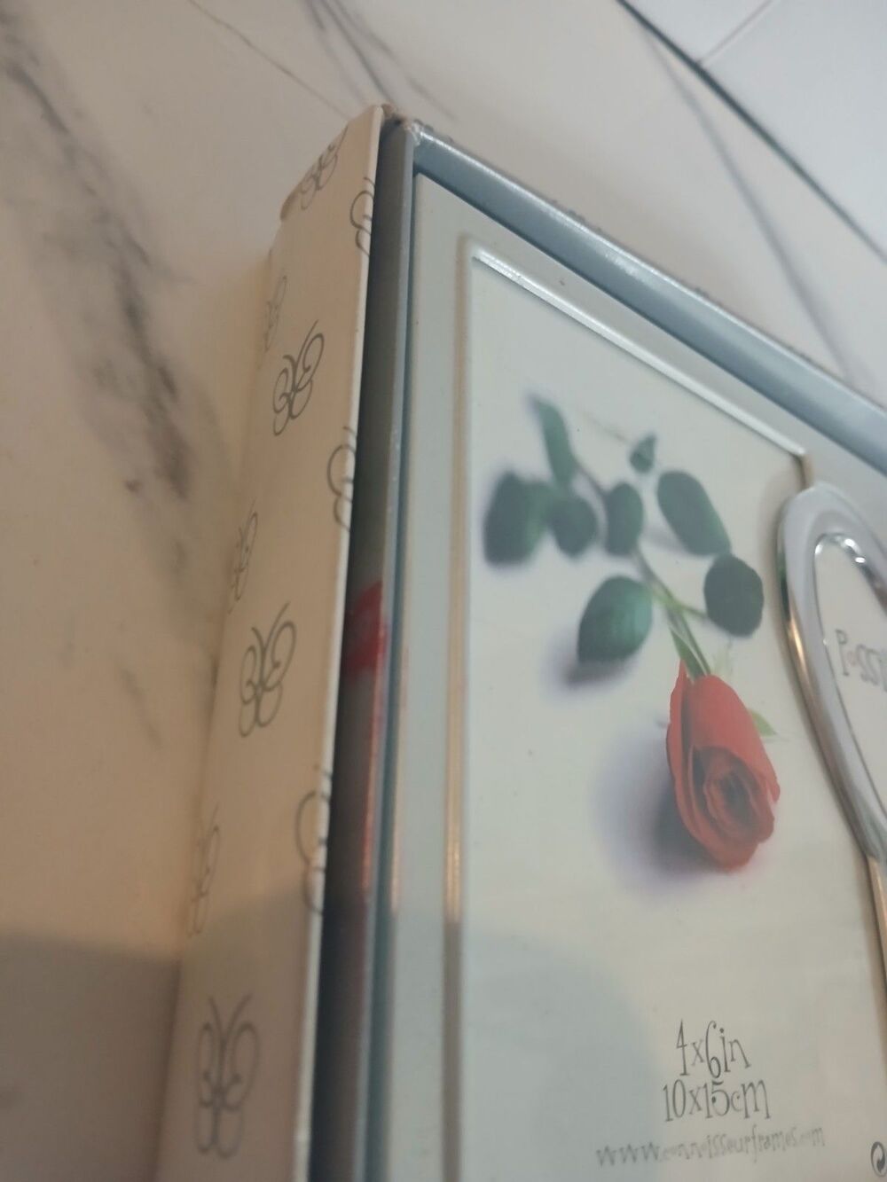 Vintage Connoisseur  Love 4x6 Photo Frame Album  Wedding Valentines Holiday Gift - Picture 4 of 4